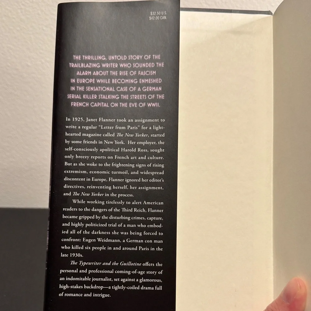 The Typewriter and the Guillotine Book - Picture 4 of 4